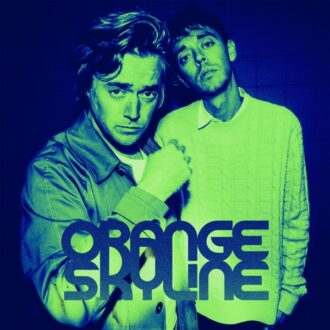 Orange Skyline Guess